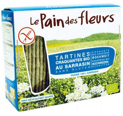 Le Pain des Fleurs Boekweit Crackers Zonder Zout