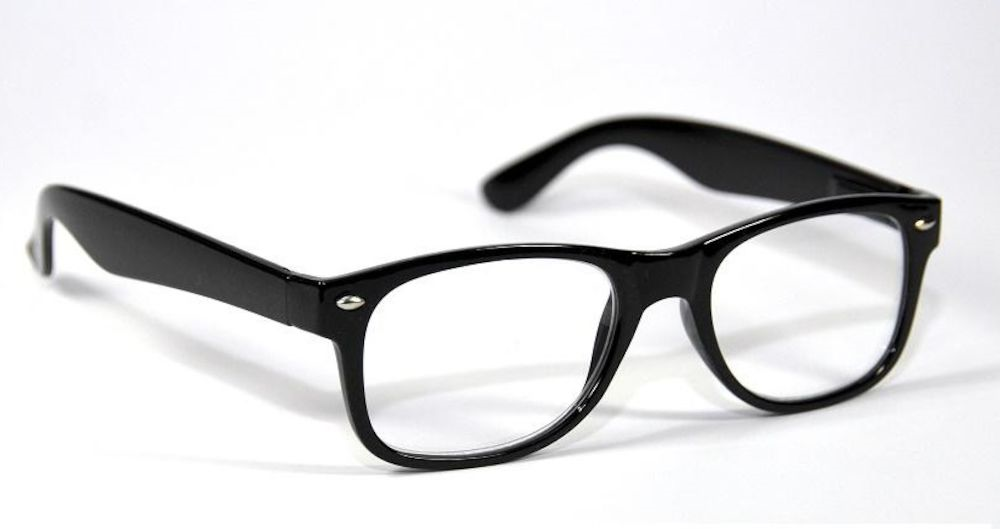 Melleson Optics Leesbril Wayfarer Glans Zwart +2.50