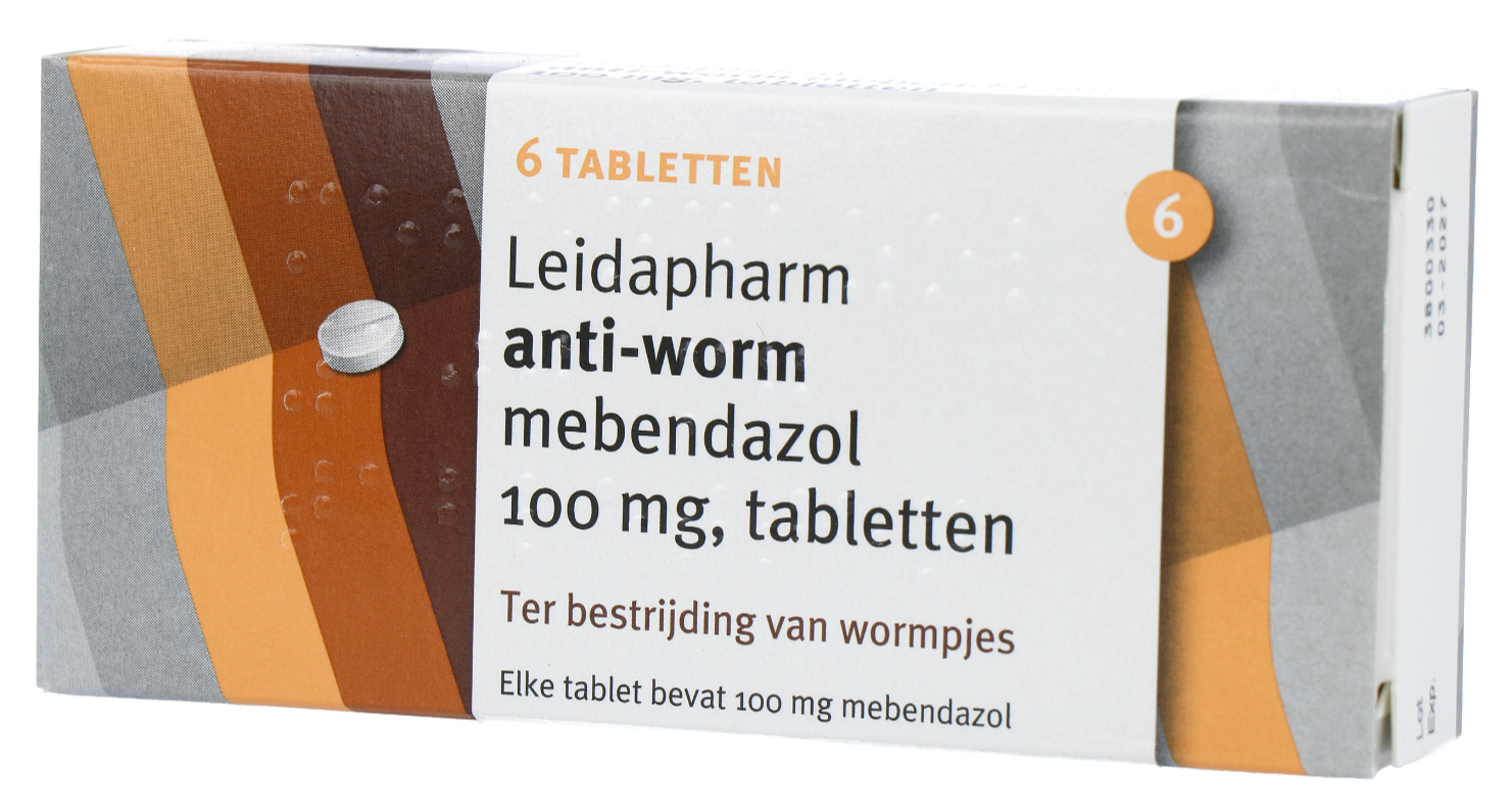 Leidapharm Anti-Worm Tabletten afbeelding