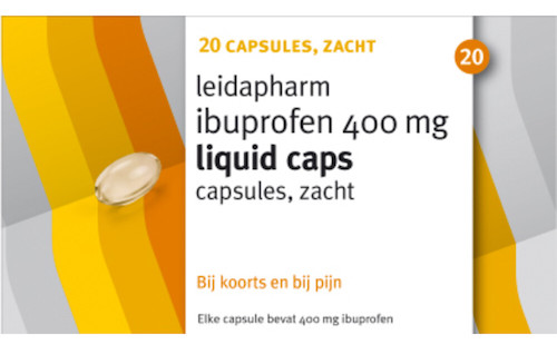 Image of Leidapharm Ibuprofen 400mg Liquid Caps