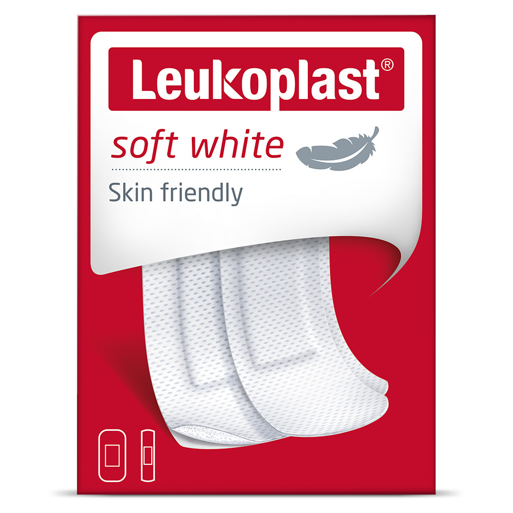 Image of Leukoplast Soft White Assortiment Wondpleister 