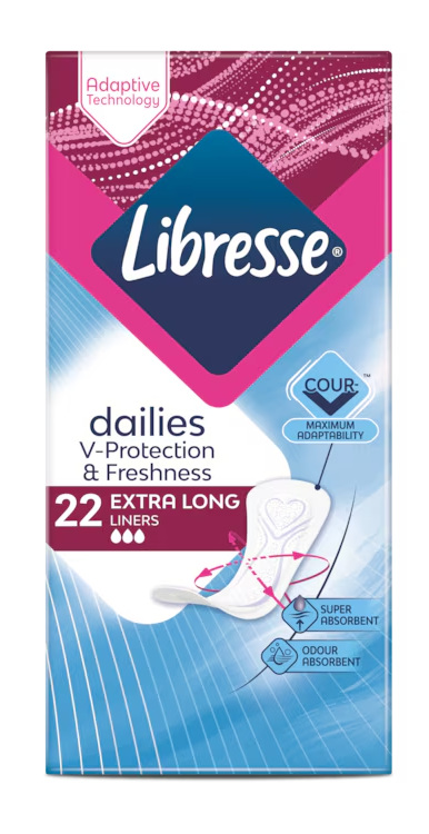 Libresse Dailies Extra Long Inlegkruisjes afbeelding
