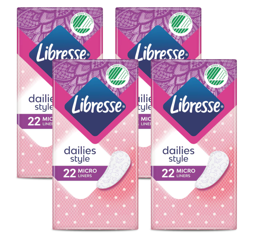 Libresse Dailies Style Micro Inlegkruisjes Multiverpakking afbeelding