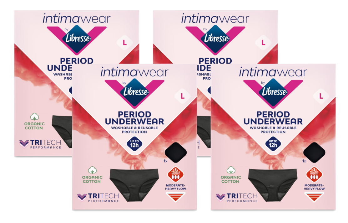 Libresse Period Underwear L Multiverpakking afbeelding