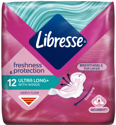 Image of Libresse Ultra Long+ Wings Maandverband
