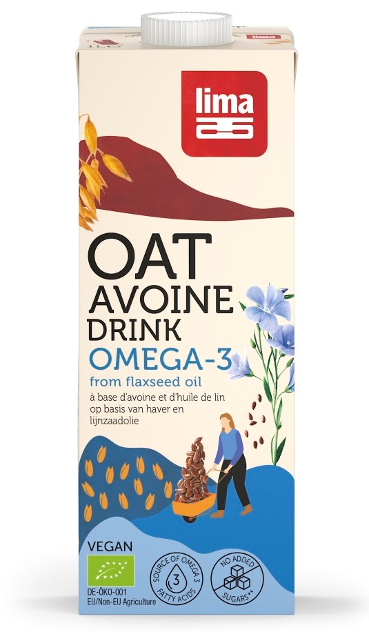 Lima 3x Oat omega 3 Bio 1 liter online kopen