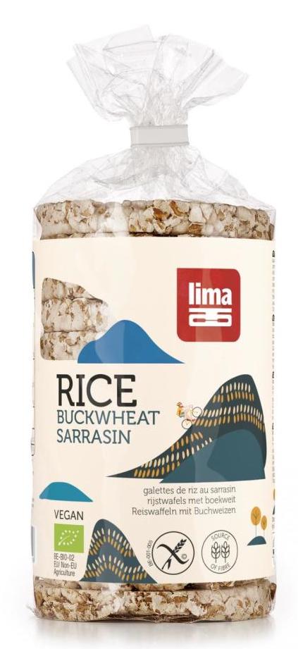 Lima Rijstwafels Boekweit 100GR afbeelding