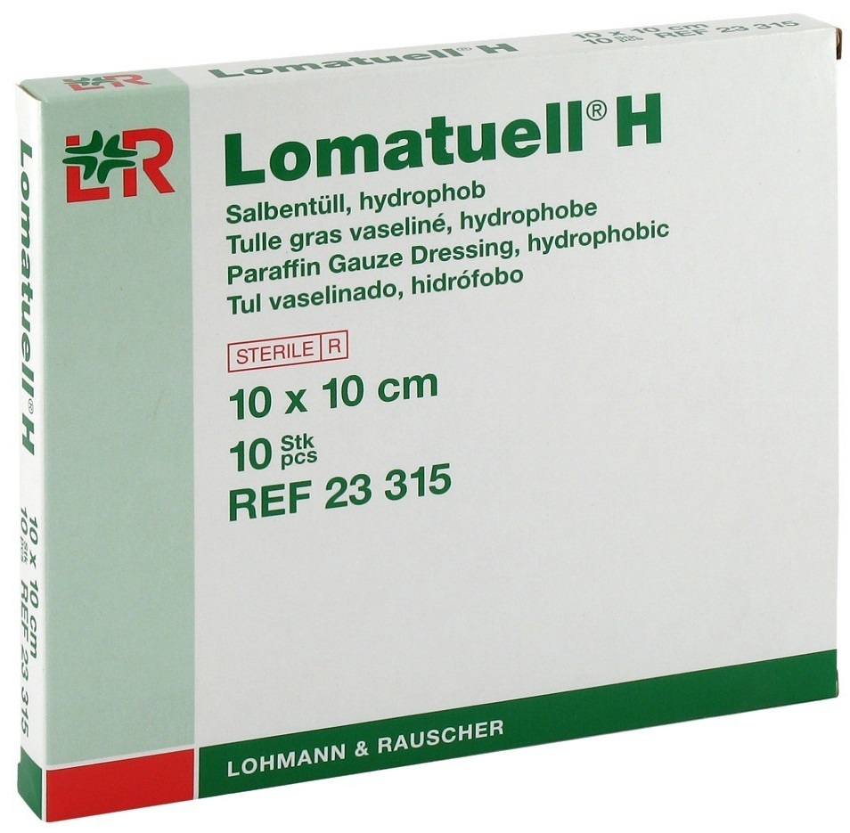 Lohmann & Rauscher Lomatuell H Zalftule 10x10cm afbeelding