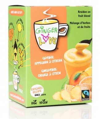 Lombardia Drinks Ginger Love Gember Appelsien & Citroen