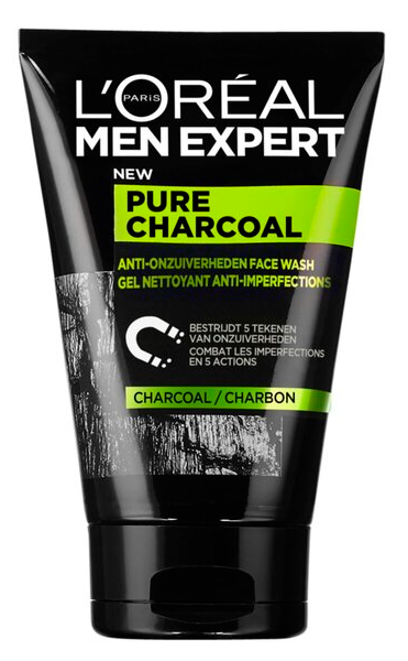 L&apos;Oréal Paris Men Expert Pure Charcoal Facewash afbeelding