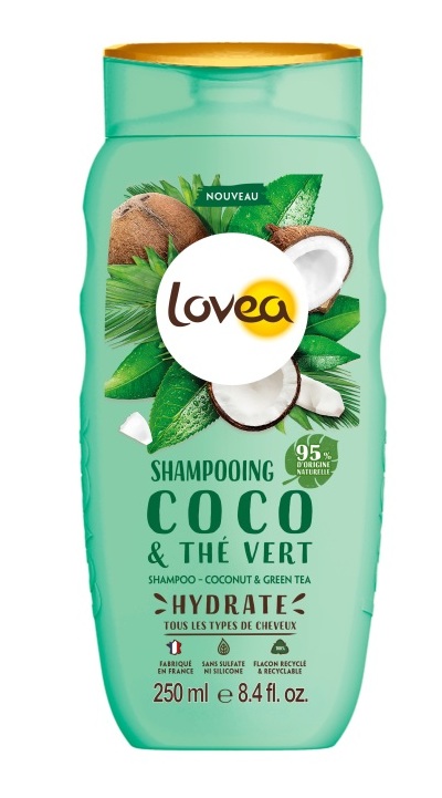 Lovea Shampoo - Kokos & Groene Thee