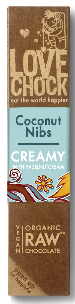 Lovechock Creamy Coconut Nibs