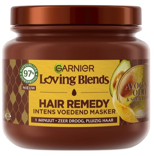 Garnier Loving Blends Hair Remedy Masker - Avocado Olie & Shea Boter - 340 ml