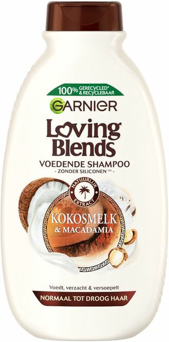 Garnier Loving Blends Shampoo Kokosmelk & Macadamia