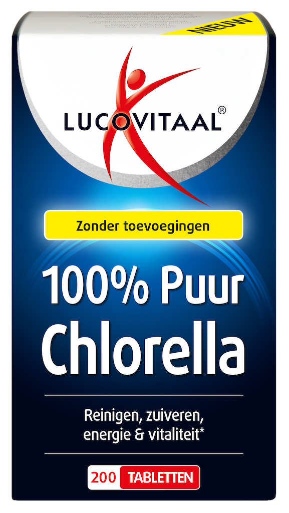 Lucovitaal Chlorella 100% Puur Tabletten