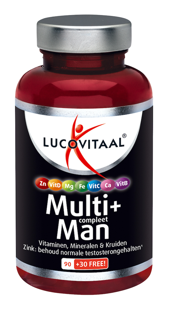 Lucovitaal Multi+ Compleet Man Tabletten