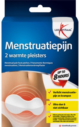 Image of Lucovitaal Menstruatiepijn Warmtepleisters 