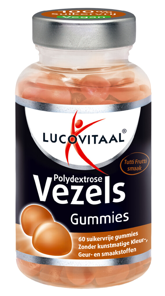 Lucovitaal Polydextrose Vezels Gummies