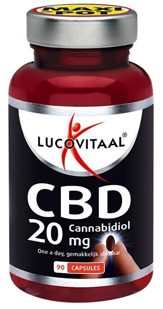 Lucovitaal CBD Cannabidiol 20mg Capsules