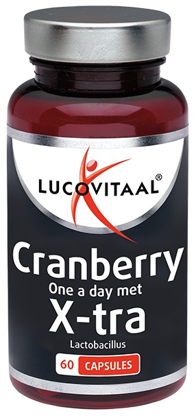 Lucovitaal Cranberry met X-tra Lactobacillus Capsules