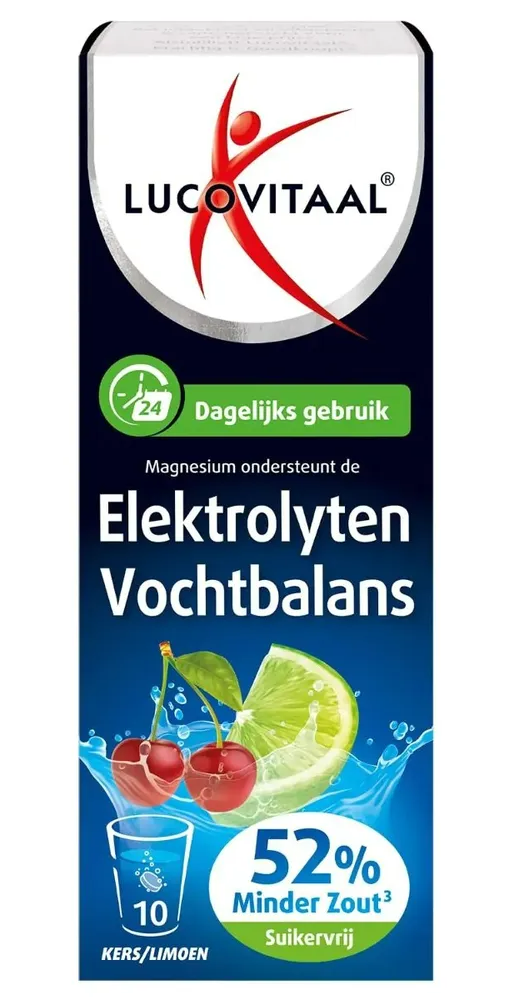Lucovitaal Elektrolyten Vochtbalans Bruistablet afbeelding