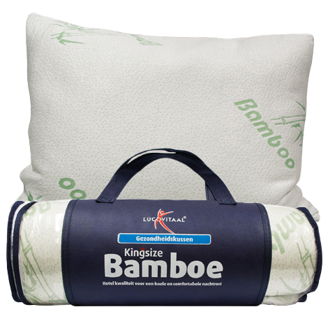 Lucovitaal Hoofdkussen Bamboe Kingsize afbeelding