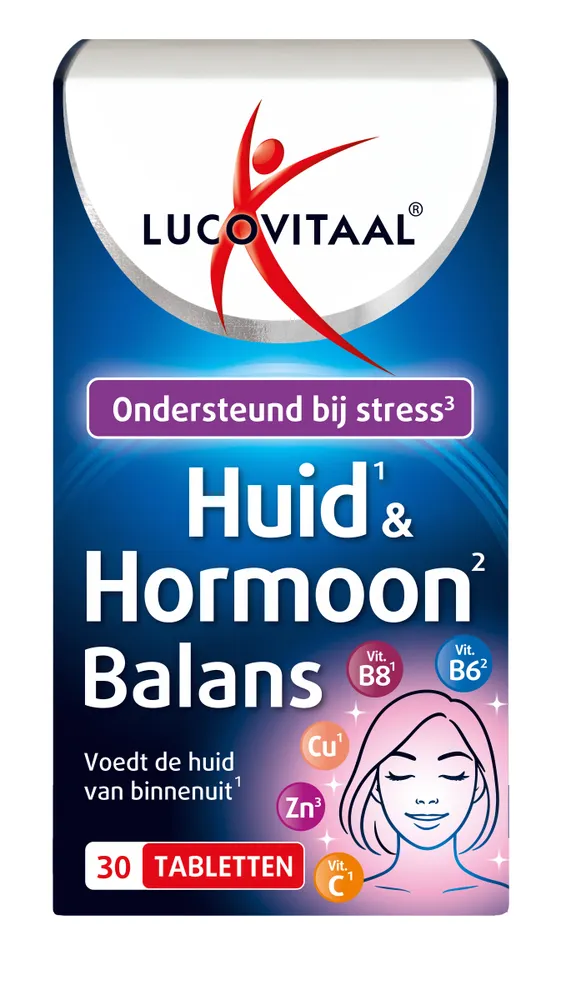 Lucovitaal Huid & Hormoon Balans Tabletten