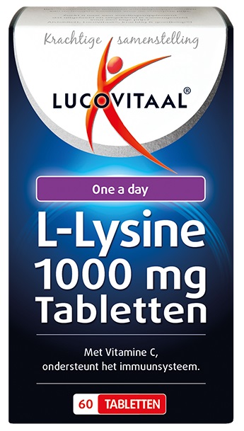 Lucovitaal L-Lysine 1000mg Tabletten
