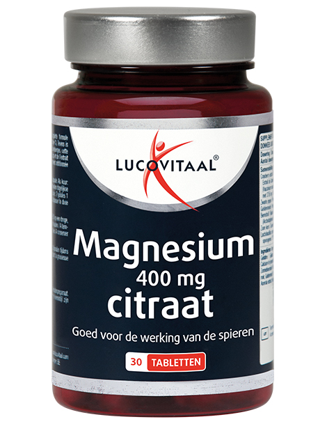 Lucovitaal Magnesium Citraat 400mg Tabletten