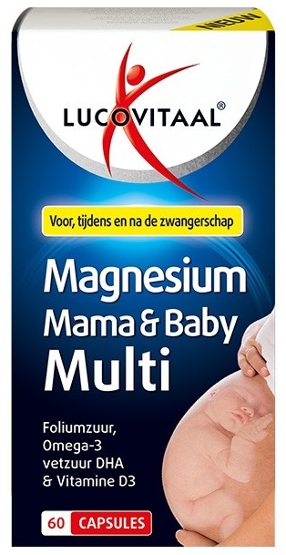 Afbeelding van Lucovitaal Magnesium Mama & Baby Multi Capsules
