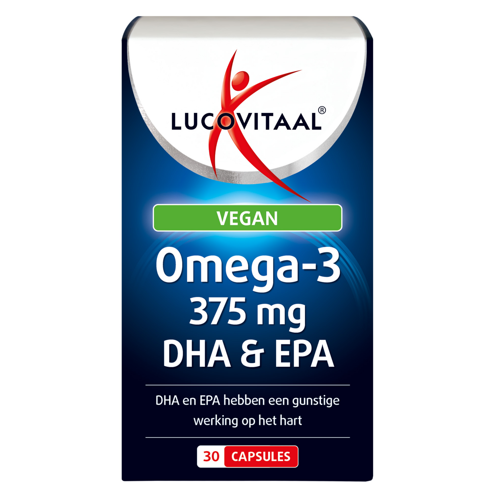 Afbeelding van Lucovitaal Omega-3 Vegan 375mg DHA & EPA Capsules
