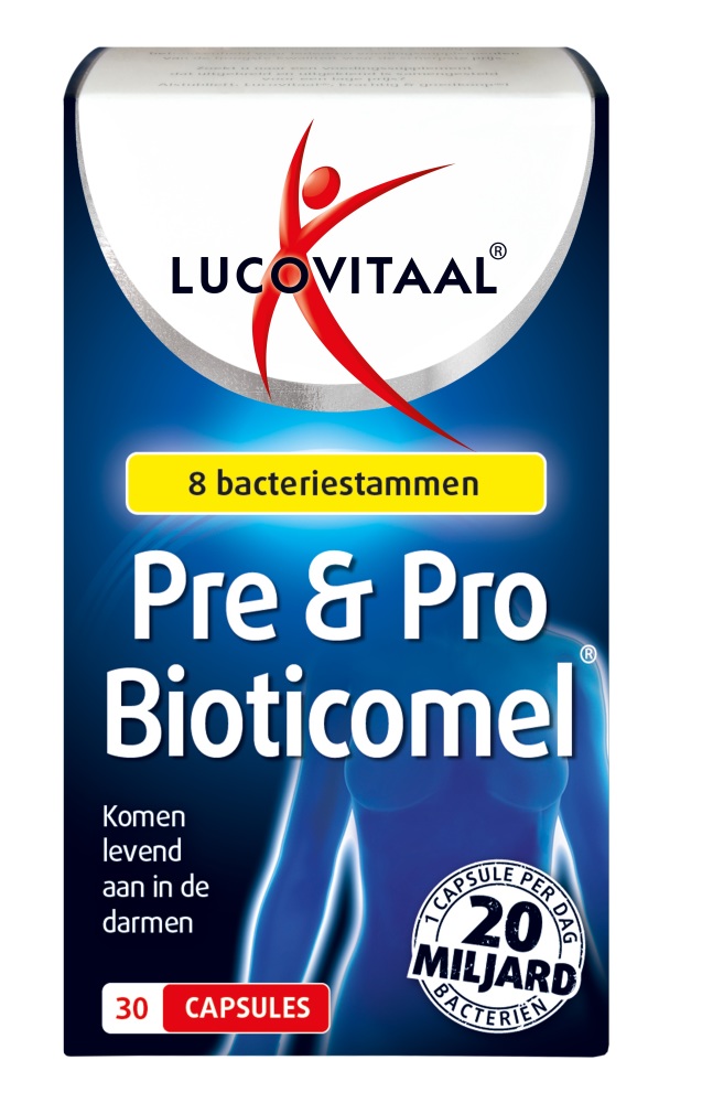 Lucovitaal Pre&Pro Bioticomel Capsules