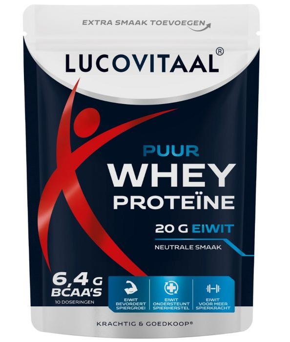 Lucovitaal Puur Whey Proteïne Poeder afbeelding