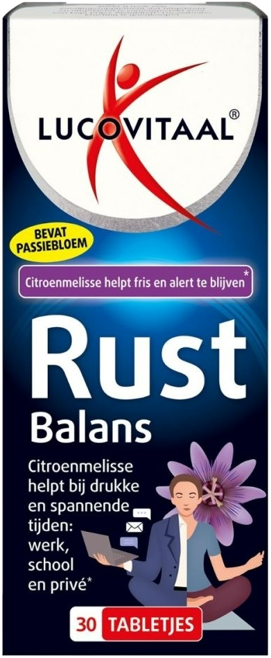 Lucovitaal Rust Balans Tabletten afbeelding