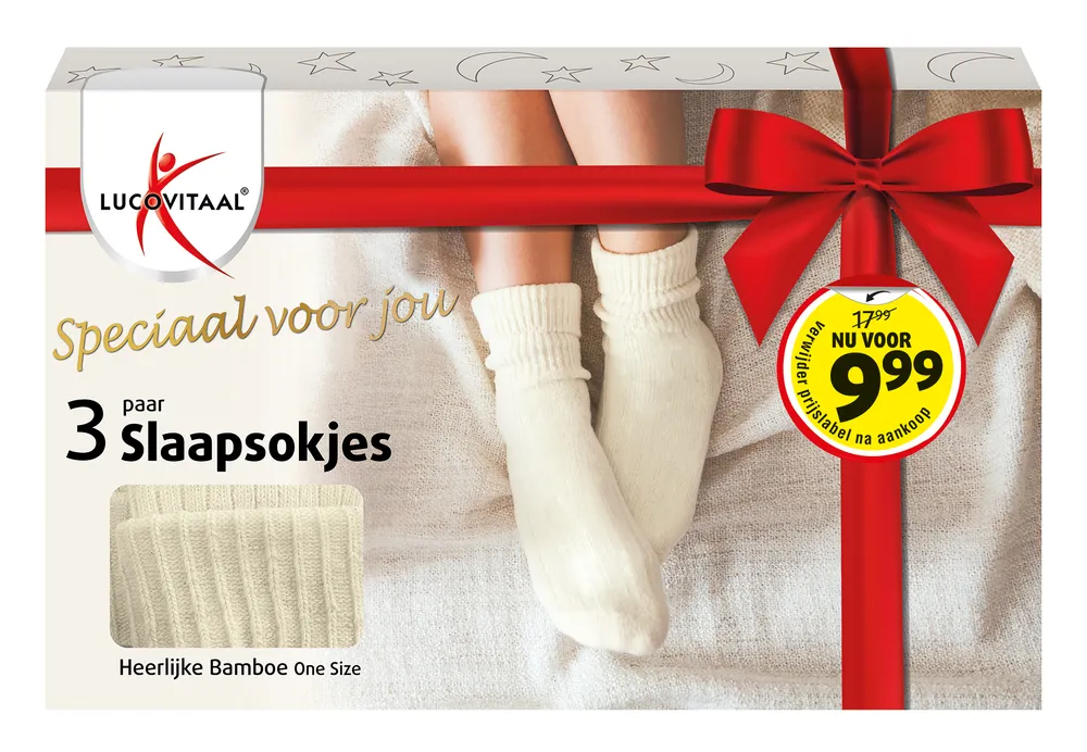 Lucovitaal Slaapsokjes Bamboe Giftset