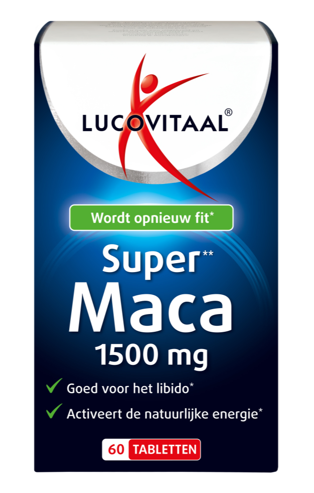 Lucovitaal Super Maca Tabletten 60TB