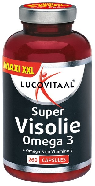 Lucovitaal Super Visolie Omega 3 Capsules