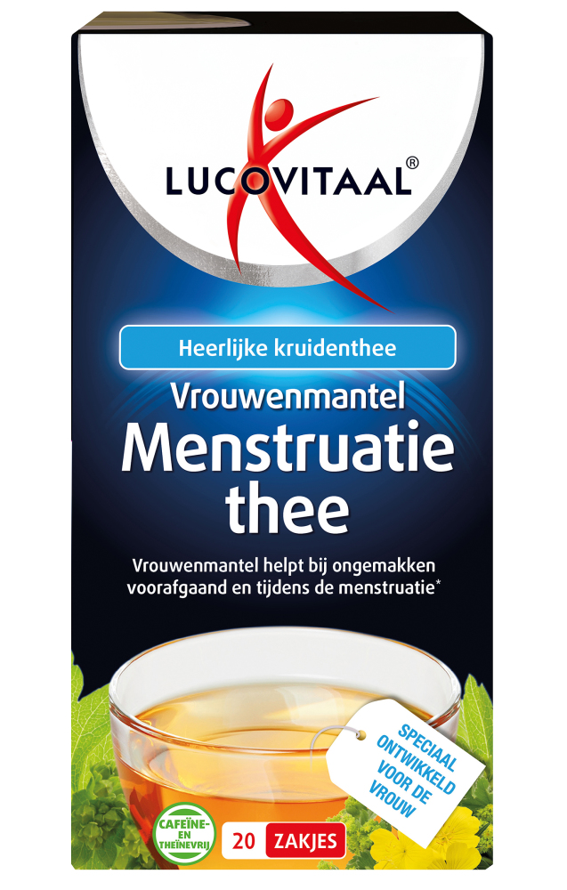 Image of Lucovitaal Vrouwenmantel Menstruatie Thee 