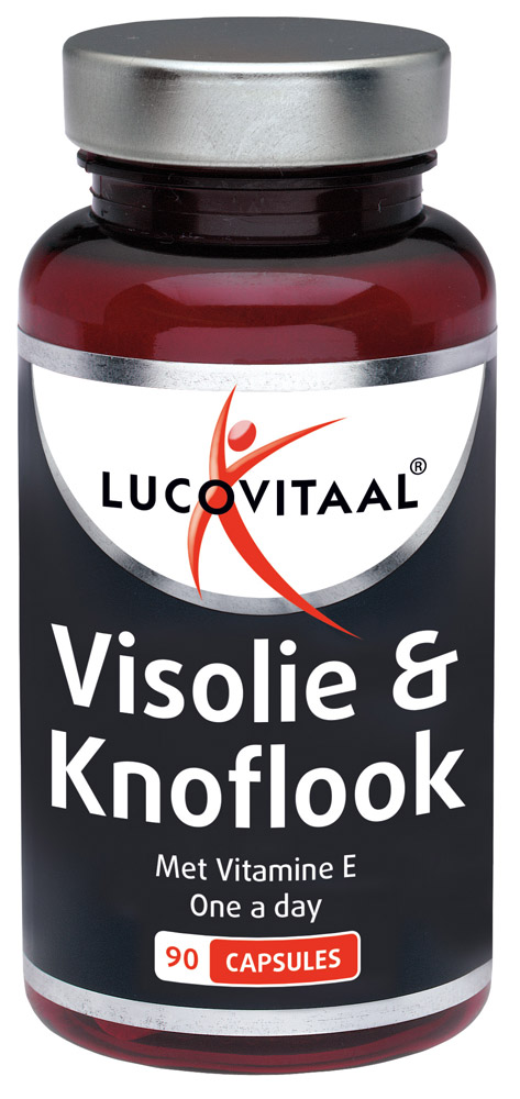 Afbeelding van Lucovitaal Visolie en Knoflook Capsules
