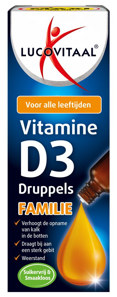 Lucovitaal Vitamine D3 Familie Druppels afbeelding