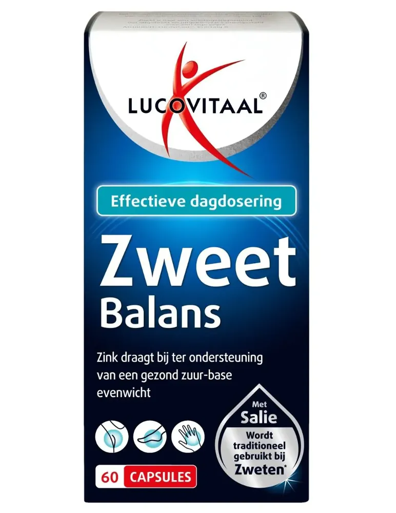 Lucovitaal Zweet Balans Capsules
