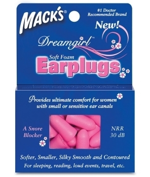 Macks Dreamgirl Foam Earplugs