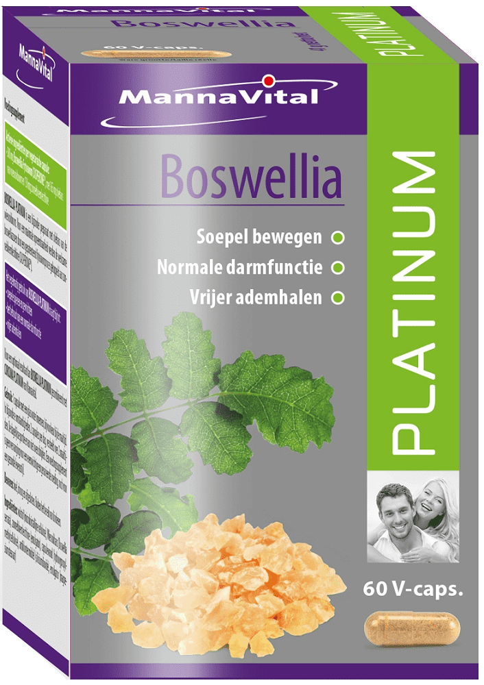 MannaVital Boswellia Platinum Vegcaps afbeelding