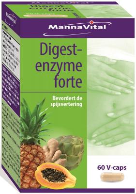 MannaVital Digest-enzyme Forte Vegacaps afbeelding
