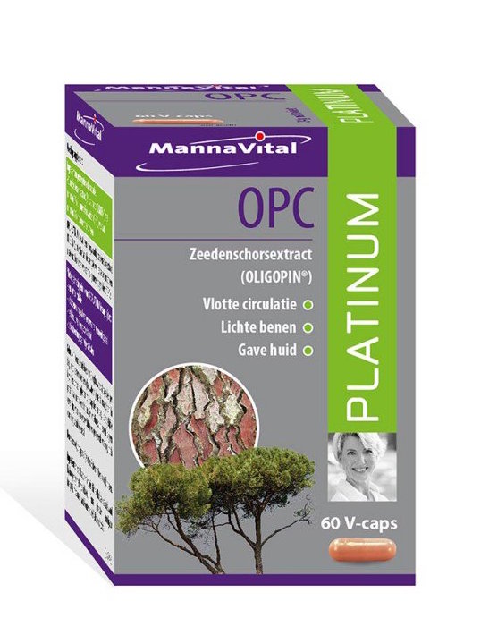 MannaVital OPC Platinum Capsules afbeelding
