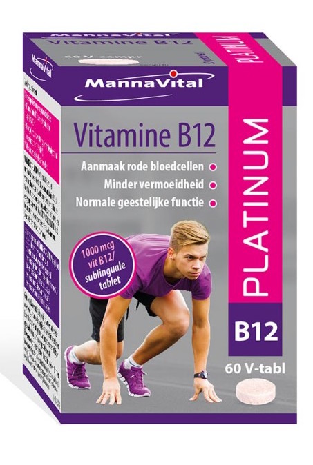 MannaVital Vitamine B12 Platinum Tabletten