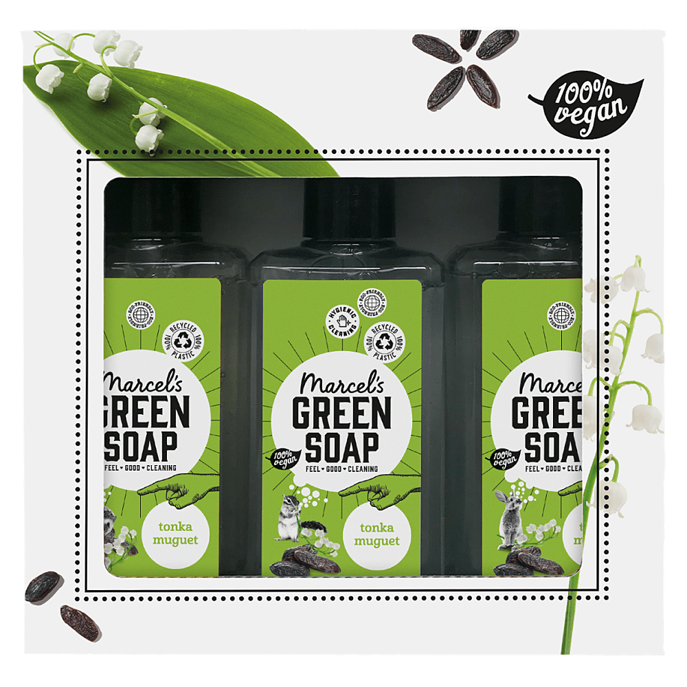 Marcels Green Soap Giftbox Tonka & Muguet