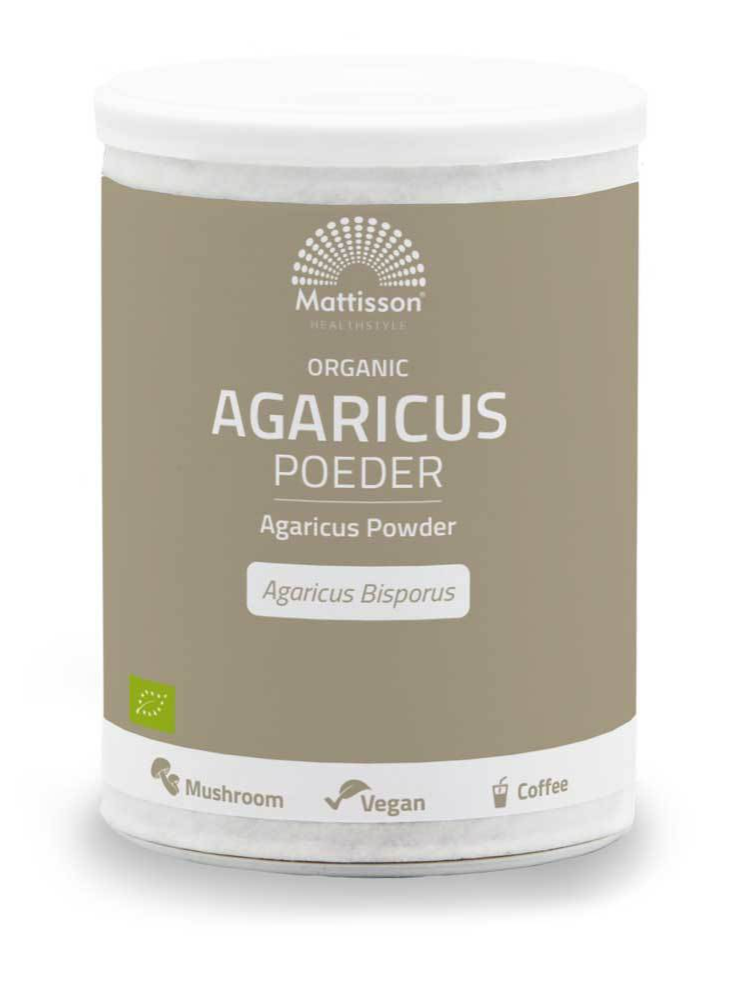 Mattisson - Biologisch Agaricus poeder - 200 gram
