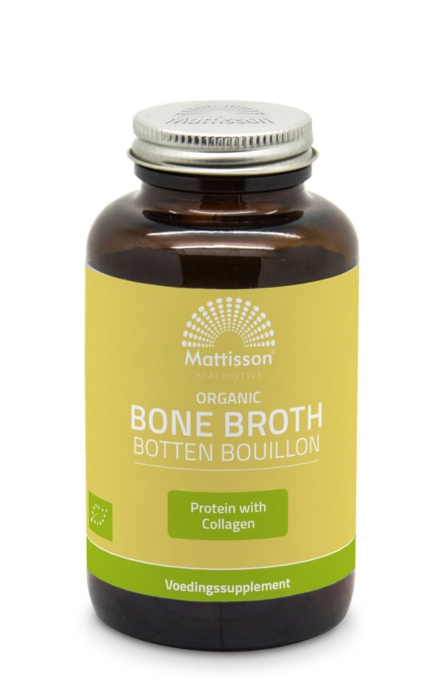 Mattisson Healthstyle Biologische Bone Broth Capsules Mattisson Healthstyle Biologische Bone Broth Capsules