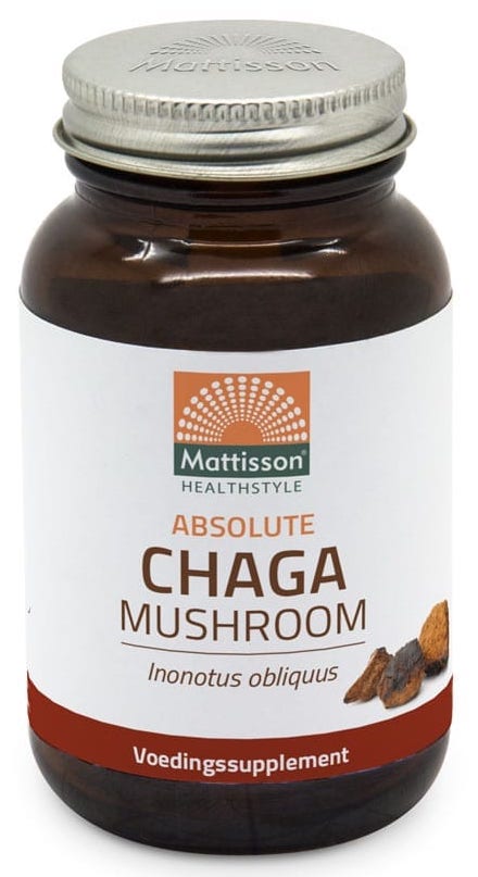 Mattisson HealthStyle Absolute Chaga Mushroom Capsules